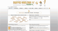 Desktop Screenshot of marrez-vous.com